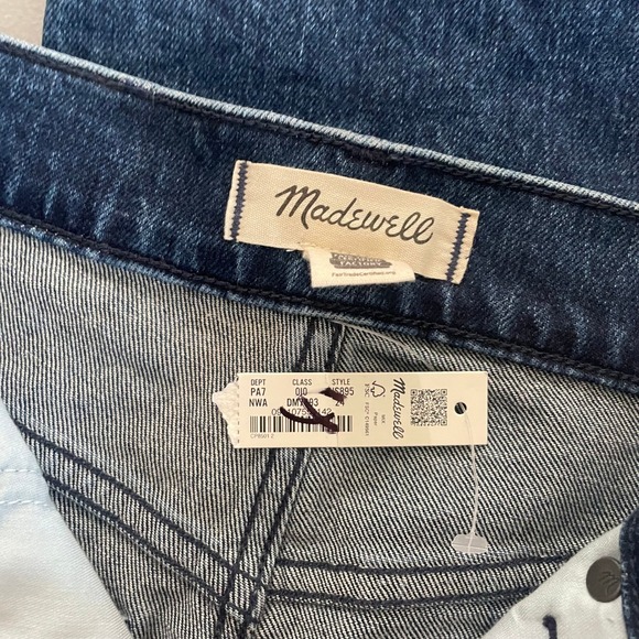 NWT Madewell The Perfect Vintage Wide Leg Jean 24 High Rise‎ Denim NS895 - Picture 9 of 15